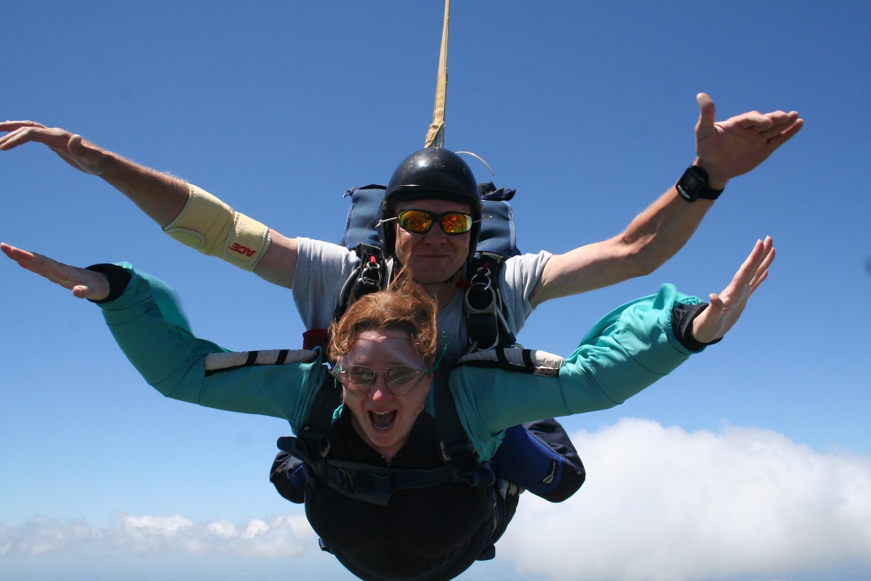 Christine Skydiving